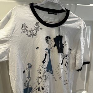 White men Dolce & Gabbana tshirt. New with tag